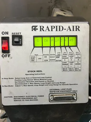 RAPID AIR RS58A Uncoiler | Universal Press & Machinery (UPM) (5)