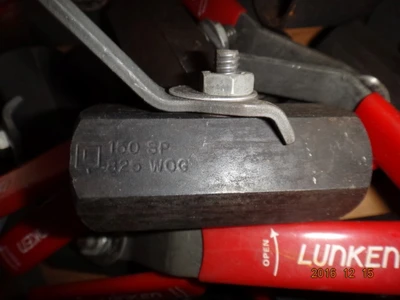 3/4" Lunkenheimer Ball Valves, Steel