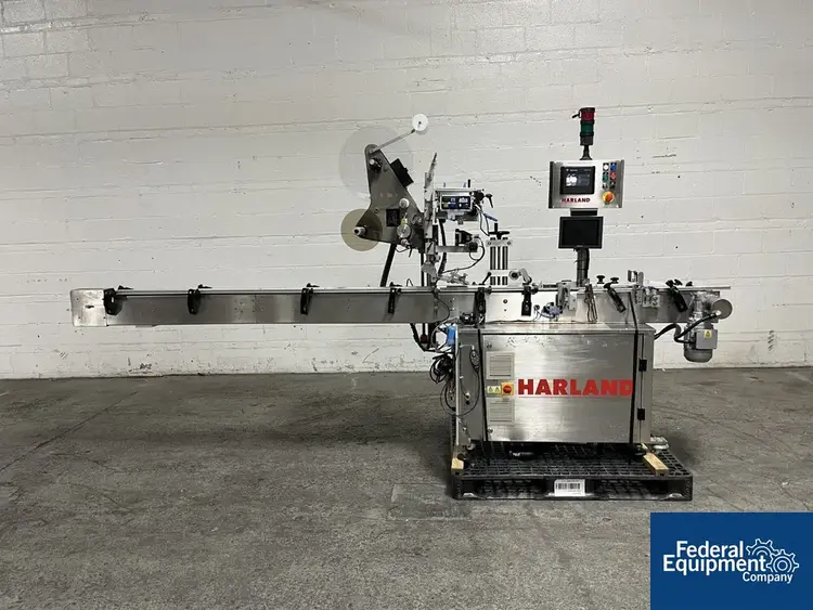Used HARLAND OF AMERICA Harland Top Labeler, Model Comet Mark 5 Labelers Ohio US | Federal Equipment Company #128059