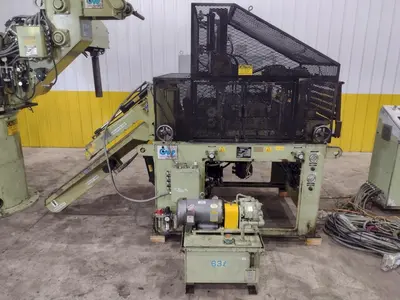 18” X .175”  X 8,000 LBS CWP MODEL #SFAC4-20 SPACE-SAVER AUTOMATIC DOUBLE END SERVO COIL FEED LINE: STOCK #22215