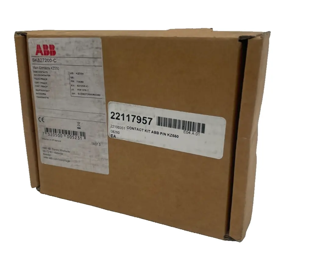 NEW ABB SK827200-C CONTACT KIT KZ550 SK827200C
