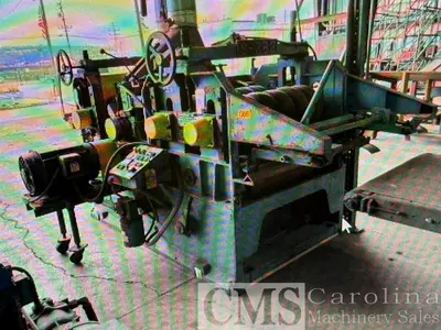 USED NEWMAN S-382 HYDRAULIC DRIVE DOUBLE PLANER