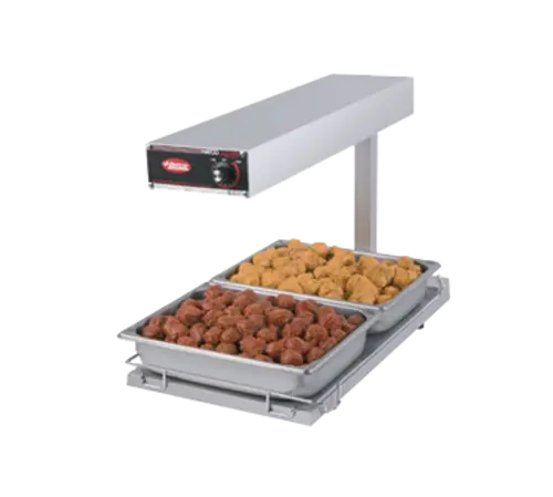 Hatco GRFFB Single Rod Strip Warmer w/ Fixed Arm, Built In Toggle Switch, 120v