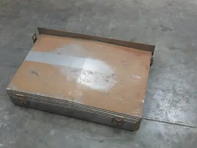 Hennig 900735R Way Cover 34" Wide Machine Cover 25" ID 122.5" Long