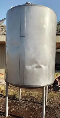 Tank, 850 Gallon, Stainless Steel, Jacketed, Agitated, CE Howard - #S745267