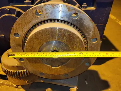 13:1 Ratio, 495 hp Parallel Shaft Gear Reducer RDF21F-BN-12.5