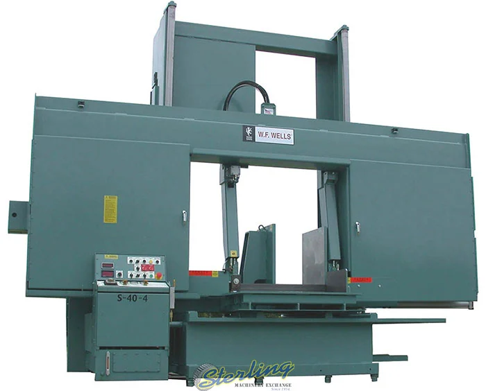 New | in-Stock W.F. WELLS S-40-4 Horizontal Band Saws California US | Sterling Machinery Exchange #1465984