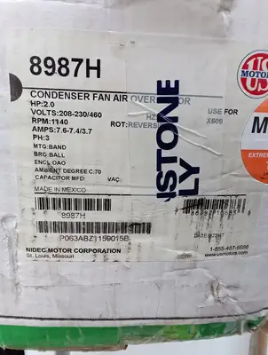 Used Nidec-US Motors Nidec-US Motors 8987H 2hp,1140rpm,208-230 A.C. Motors US | Infinity wholesale & Supply LLC #1305834