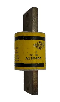 NEW LOT OF 5 CHASE-SHAWMUT A13X400 AMPTRAP FUSES 400AMP 130V
