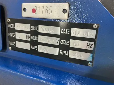 USED 2012 AVANI ENVIROMENTAL SPC1000