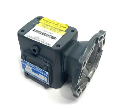 Used Boston Gear Worm Gear Right Angle Speed Reducer 0.44 HP 10:1 Ratio Speed Reducers Michigan US | Maverick Industrial Sales #1398455