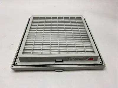 Hoffman HG1000504 nVent HG Filter Fan Exhaust Grille IP55 10" Gray Plastic 34251