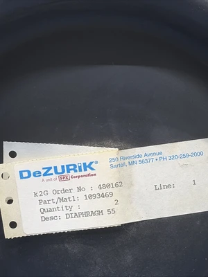 New | in-Stock DeZURIK 1093469 Valves/Fittings Indiana US | J&J Industrial Supply #1333487