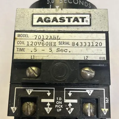 Used AGASTAT 7012ABL Miscellaneous Equipment (Electrical & Power) | Surplus Asset Holdings #1195024