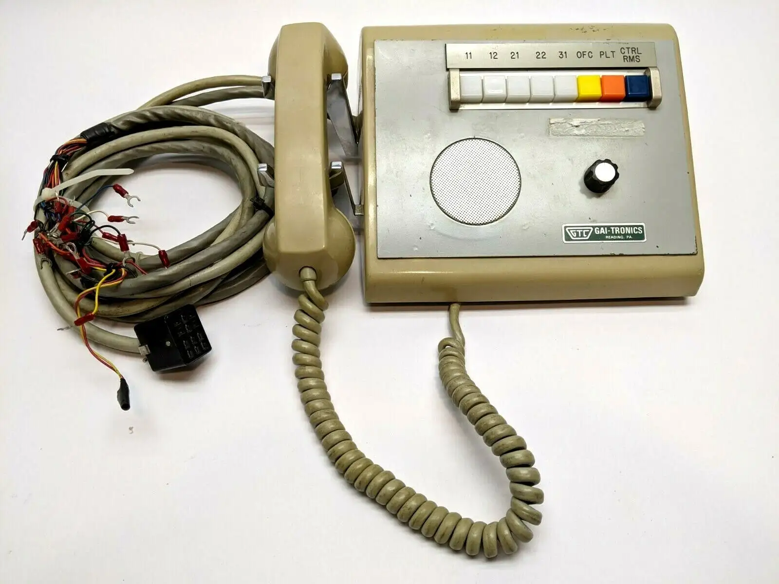 USED GAI-TRONICS SUBSET DESK TOP STATION