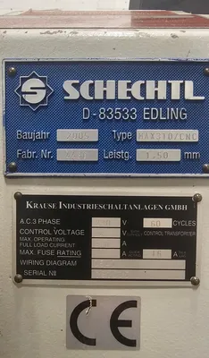 2005 SCHECHTL MAX 310 Folding Machines | THREE RIVERS MACHINERY (6)