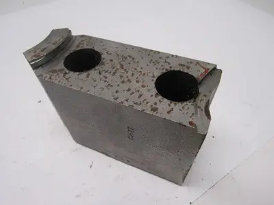 CJ-77 Lathe Chuck Top Jaws 4-3/4" X 3-3/8" X 2" Lot Of 3