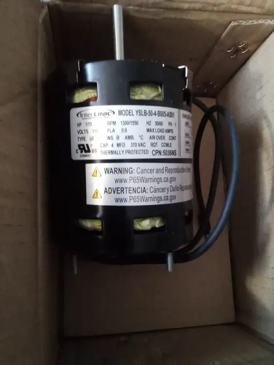 New | in-Stock Interlink Interlink YSLB-50-4-B005-AS01 A.C. Motors US | Infinity wholesale & Supply LLC #1305782