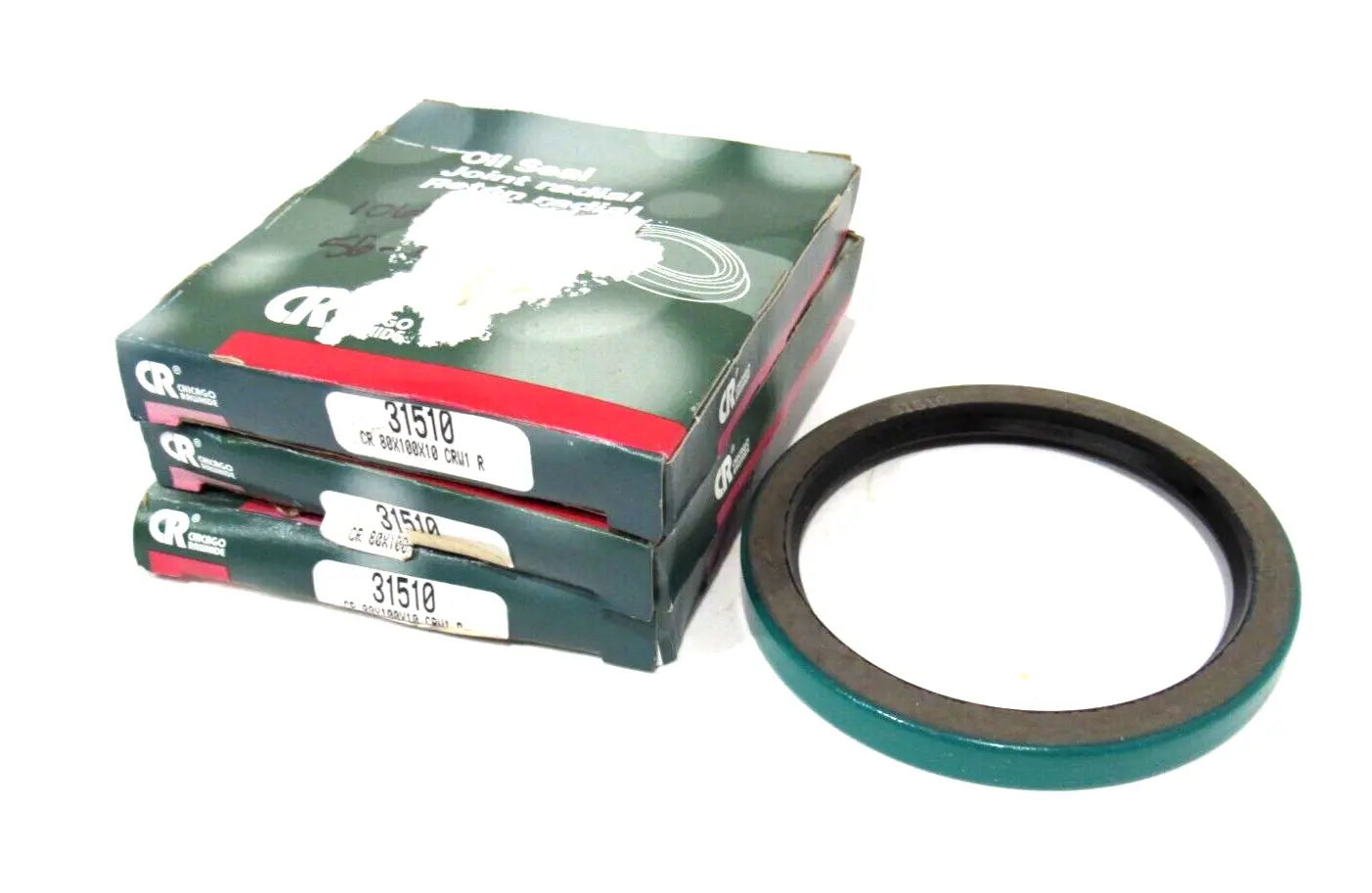 LOT OF 3 NEW CHICAGO RAWHIDE 31510 OIL SEALS