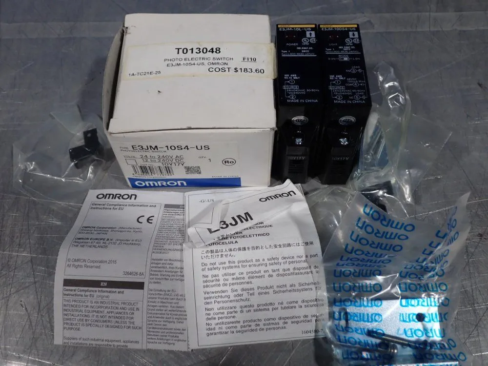 NEW OMRON E3JM10S4US