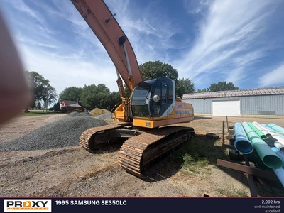 Used 1995 SAMSUNG SE350LC Crawler Excavators Minnesota US | Proxy Equipment #1424179