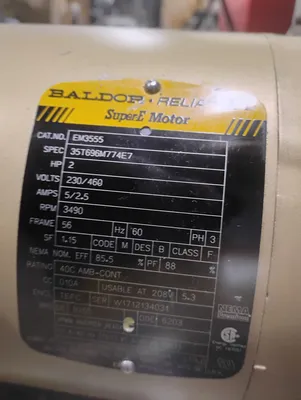 BALDOR-RELIANCE EM3555 General Purpose Motors | ESS Industrial Equipment Sales (4)