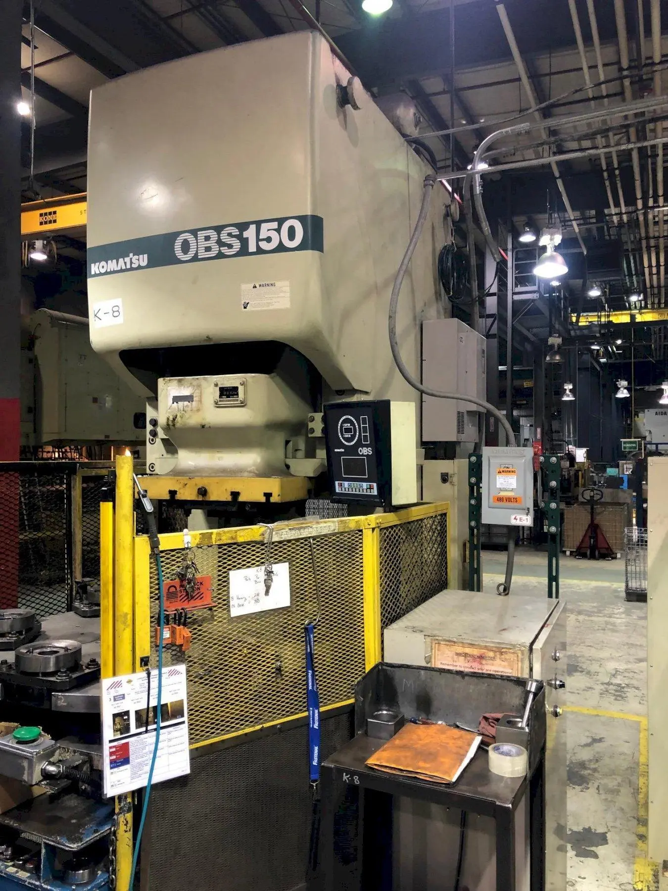 USED 1997 KOMATSU OBS-150-3