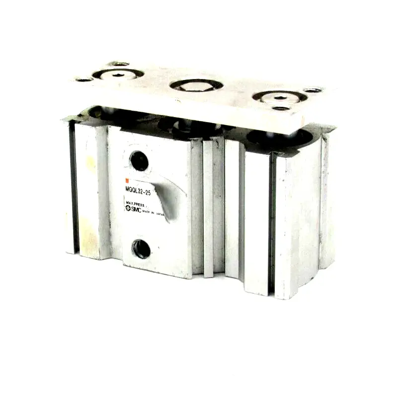 USED SMC MGQL32-25 COMPACT GUIDE CYLINDER MGQL3225