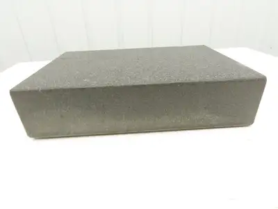 Black Granite Surface Inspection Plate Table 18" X 12" X 4" Out of Grade