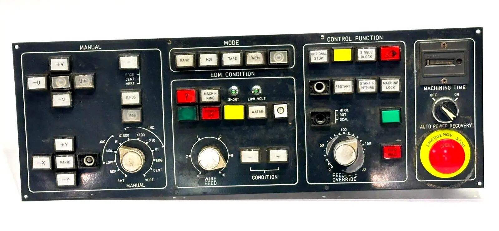 A04B-0216-C211 | Fanuc  Operator Control Panel - Used