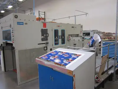 2003 YAWA Diecutter 105 with Stripping  - 41 Inch wide