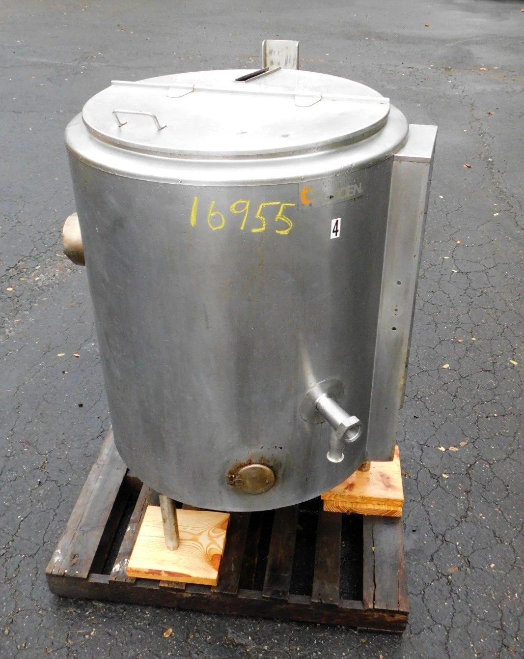 USED GROEN GAS FIRED KETTLE AH/1-80