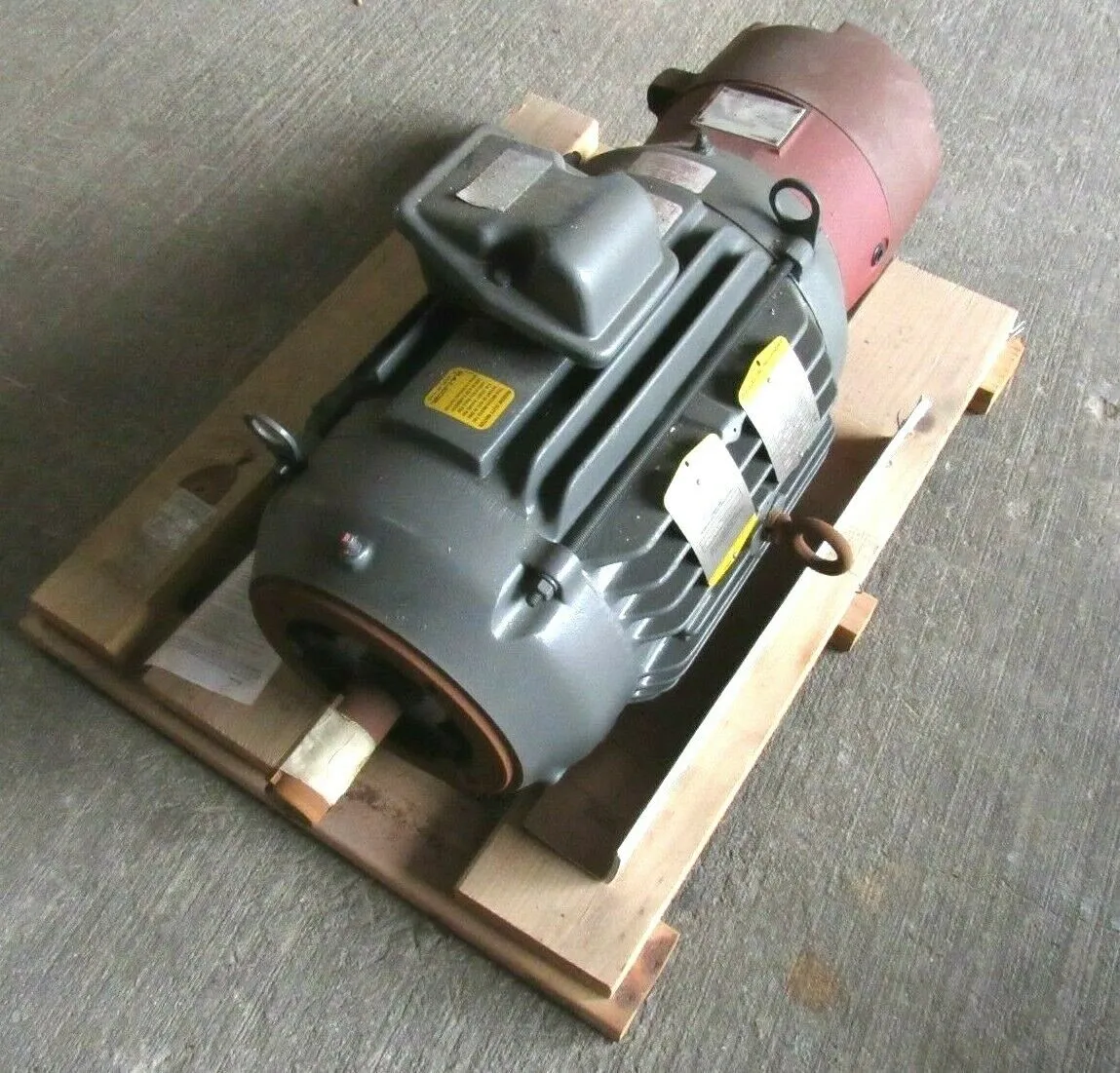 NEW BALDOR 172060-00 BRAKE MOTOR 10HP 230/460V 1180RPM 1-5/8" DIA 1087052J0HLF