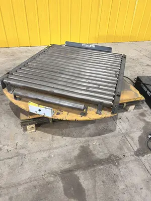 60" X 48" 4000 LB ECONO LIFT HYDRAULIC SCISSOR LIFT TABLE WITH ROTARY TOP: STOCK #20957
