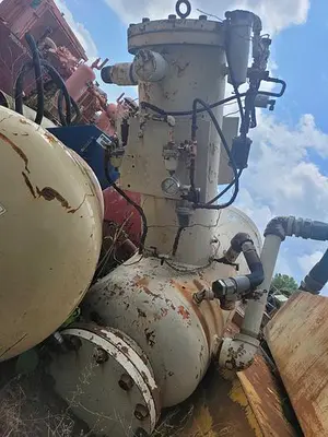 Used AFTERMARKET AIR COMPRESSOR TEE TANK Air Compressor Parts Pennsylvania US | East West Machinery & Drilling #1417278
