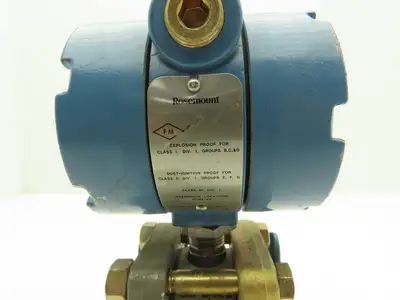 Rosemount 1151GP6E22B2 Differential Pressure Transmitter Max 45DCV WP 0-100 PSI