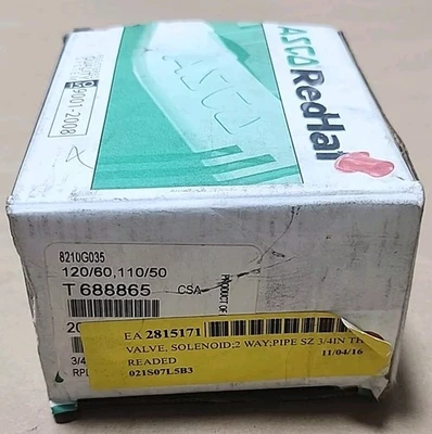NEW ASCO 8210G035
