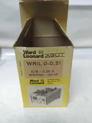 New | in-Stock WARD LEONARD WRIL 0-0,21 Relays & Switches Ohio US | Surplus Asset Holdings #1246254