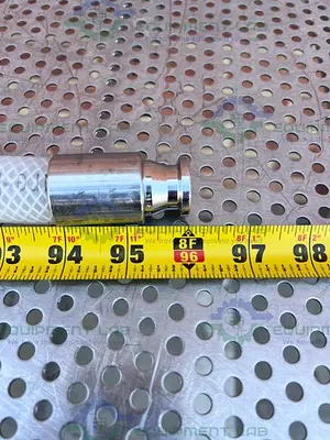 USED SAINT GOBAIN SBP 0750 PURE FIT 96" HOSE W/ 3/4" TO 1 1/2" SANITARY FITTING 90PSI