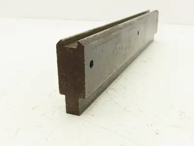 Press Brake Die 13-1/8" Long 7/16" W U Bend 3/16" D 1-3/4" H 1/2" Tang