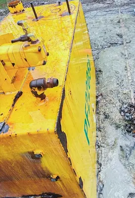Used EPIROC (ATLAS COPCO) USED DIESEL / HYDRAULIC FLUID / WATER TANKS FROM ATLAS COPCO / EPIROC T4BH BLAST HOLE DRILL RIGS Water Tanks Pennsylvania US | East West Machinery & Drilling #1417935