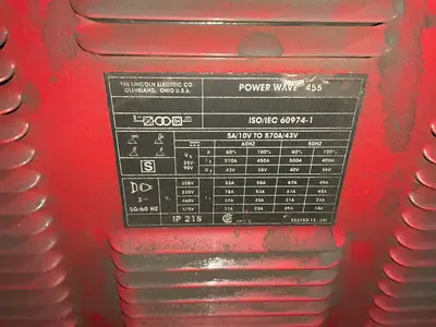 USED LINCOLN ELECTRIC 455M POWER WAVE