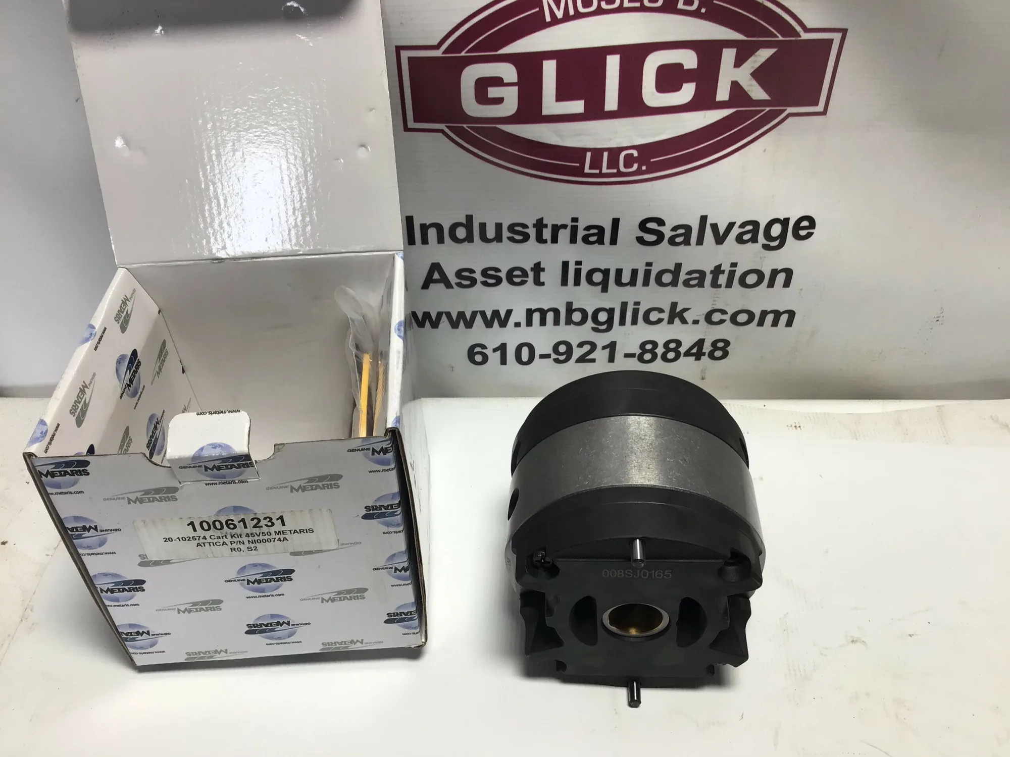 Metaris 45V50 Pump Cartridge Kit Attica P/N: NI00074A 10061231 20-102574
