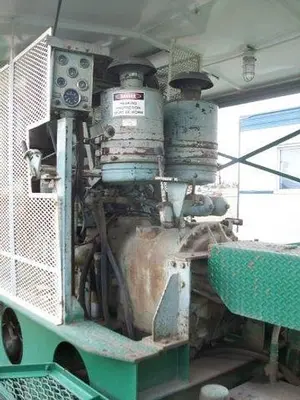 USED OILWELL S-856-10, (FORMERLY S-824-10) 5X8 TRIPLEX MUD PUMP PACKAGE