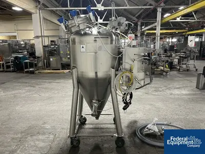 USED AZO 400 Liter AZO Ltd Feeding Hopper, S/S