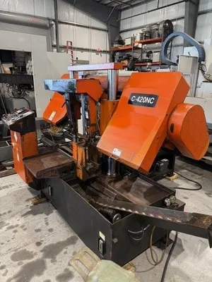 2007 COSEN C-420NC Horizontal Band Saws | GMT (6)