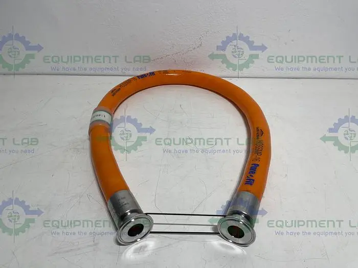 Used SAINT GOBAIN HOSSMP-16 PURE FIT 48" HOSE W/ 1" SANITARY FITTING 125PSI AT 20°C Hoses | Equipment Lab #486826