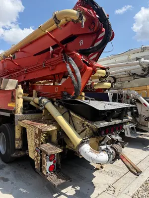 Used 1990 PUTZMEISTER BSS52.16H TRACTOR TRAILER Concrete Pumps Colorado US | Concrete Pump Depot #1393845