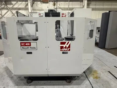 Used 2007 HAAS EC-400PP Horizontal Machining Centers Illinois US | CNC EXCHANGE #1260261