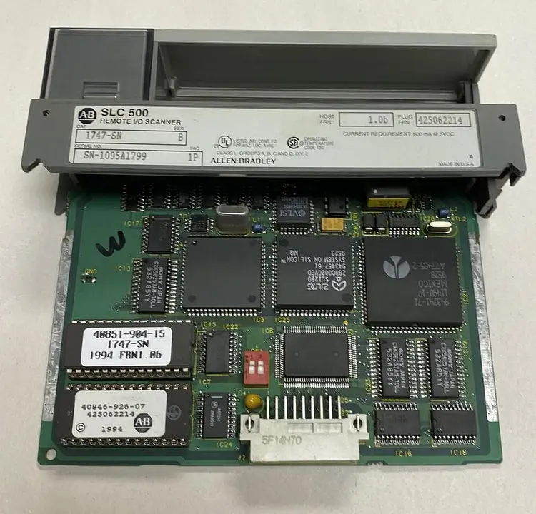 Used ALLEN-BRADLEY 1747-SN PLC Input & Output | Surplus Asset Holdings #1216823